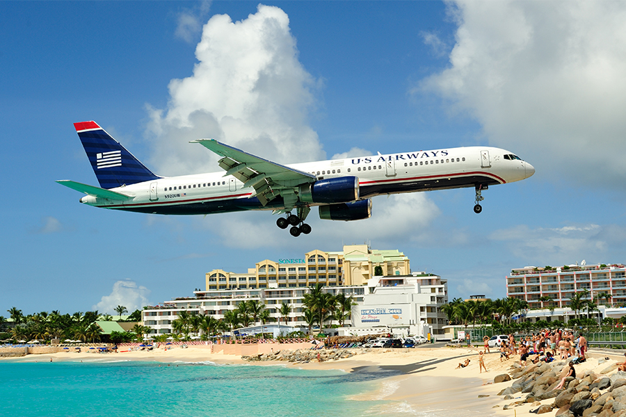 Los aeropuertos más espectaculares del mundo Princess Juliana, Isla de San Martín