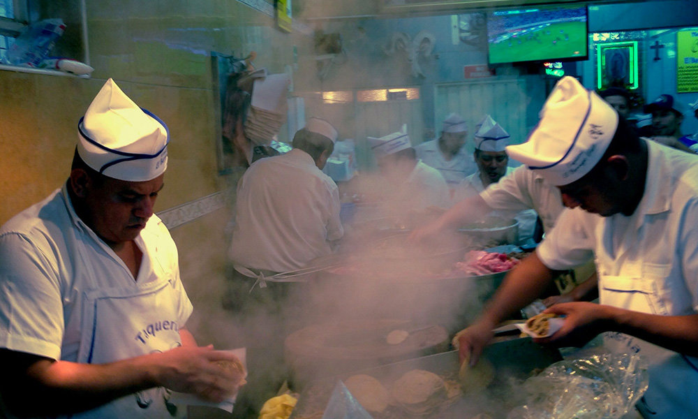 antojitos en la Ciudad de México: El borrego viudo