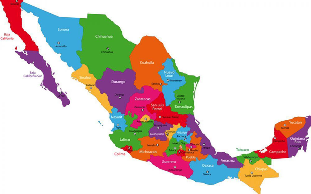 Origen Y Significado De Los Nombres De Los Estados De México Travel
