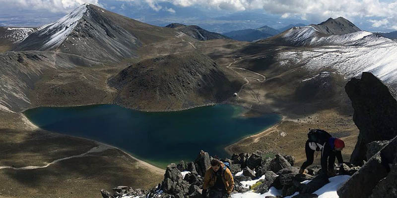 Interior del Nevado de Toluca