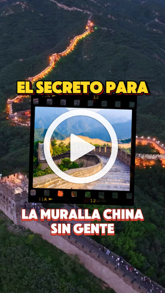 tiktok de la gran muralla china