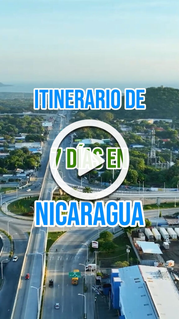 Tiktok de intinerario para visitar nicaragua