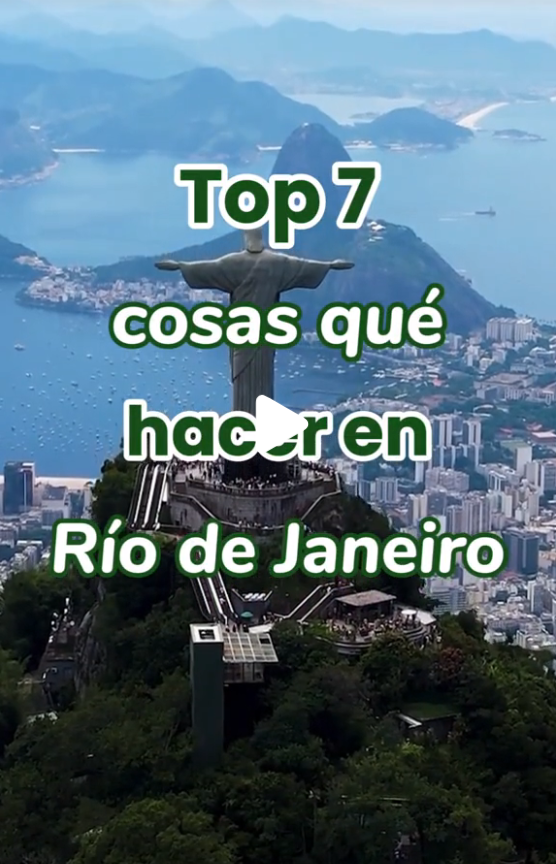 Tiktok de que hacer en río de Janeiro