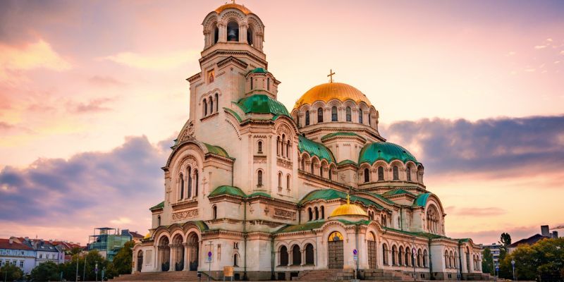 catedral de alejandro cevski en bulgaria