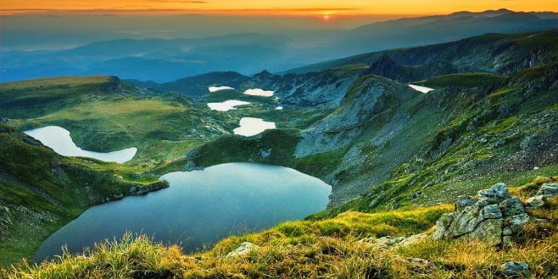 lago de los siete rila en bulgaria