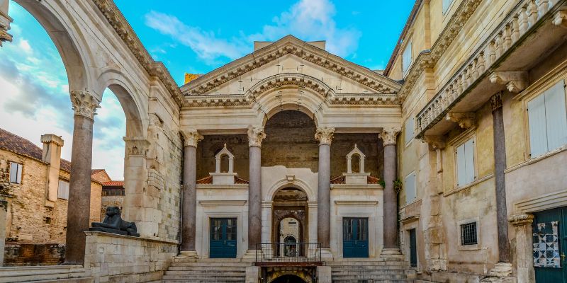 palacio de diocleciano en croacia