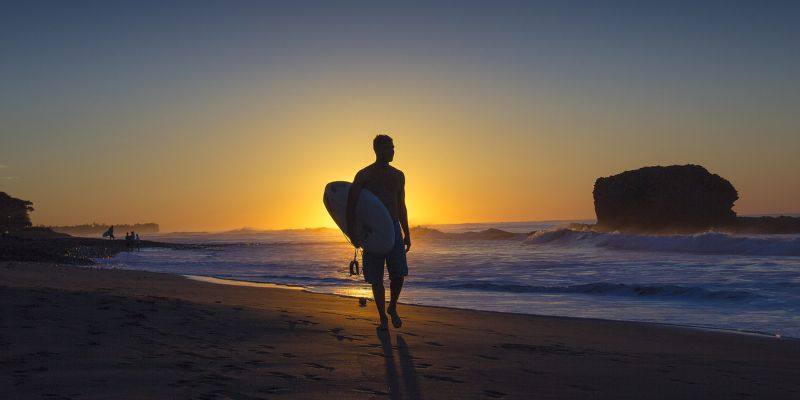 playa el tunco en el salvador