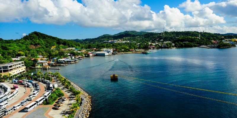 roatán región del caribe en honduras