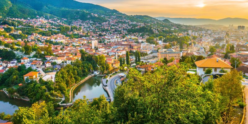 sarajevo la capital de bosnia y herzegovina