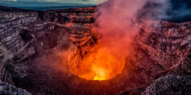 volcan masaya en nicaragua