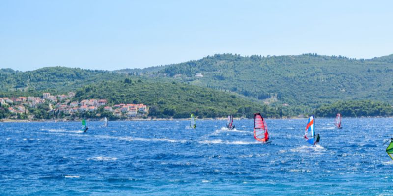 windsurf en croacia