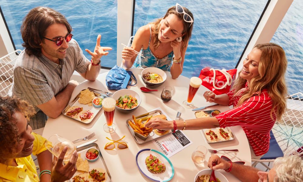 gastronomía de virgin voyages