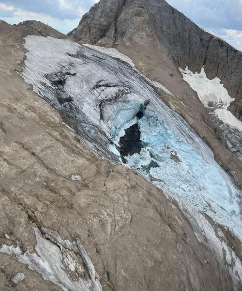 glaciar de la marmolada