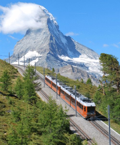 gornergrat railway en suiza