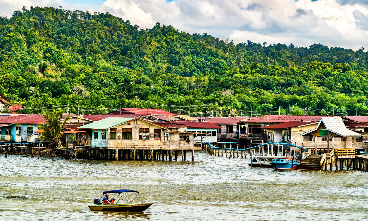 kampong ayer en brunei