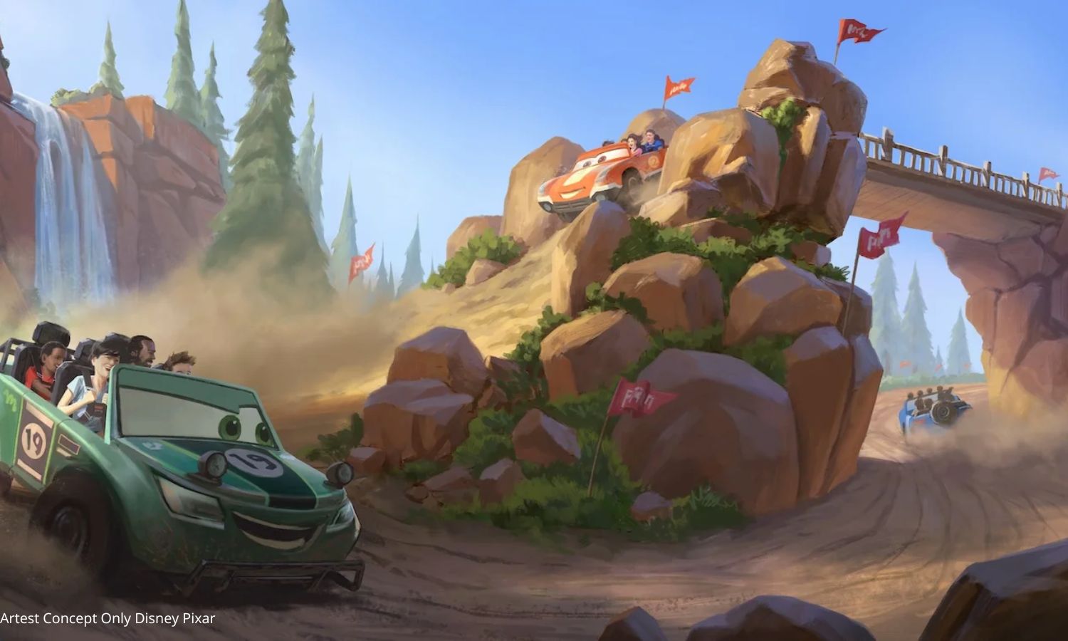 nueva atraccion de cars en disney