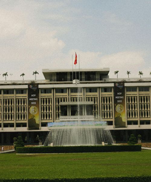 palacio de reunificacion en ho chi minh