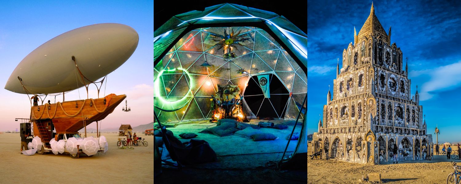 que hay en el festival burning man