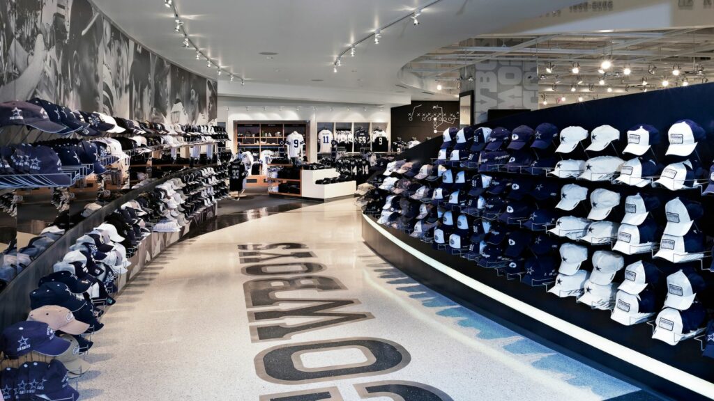 dallas cowboys pro shop