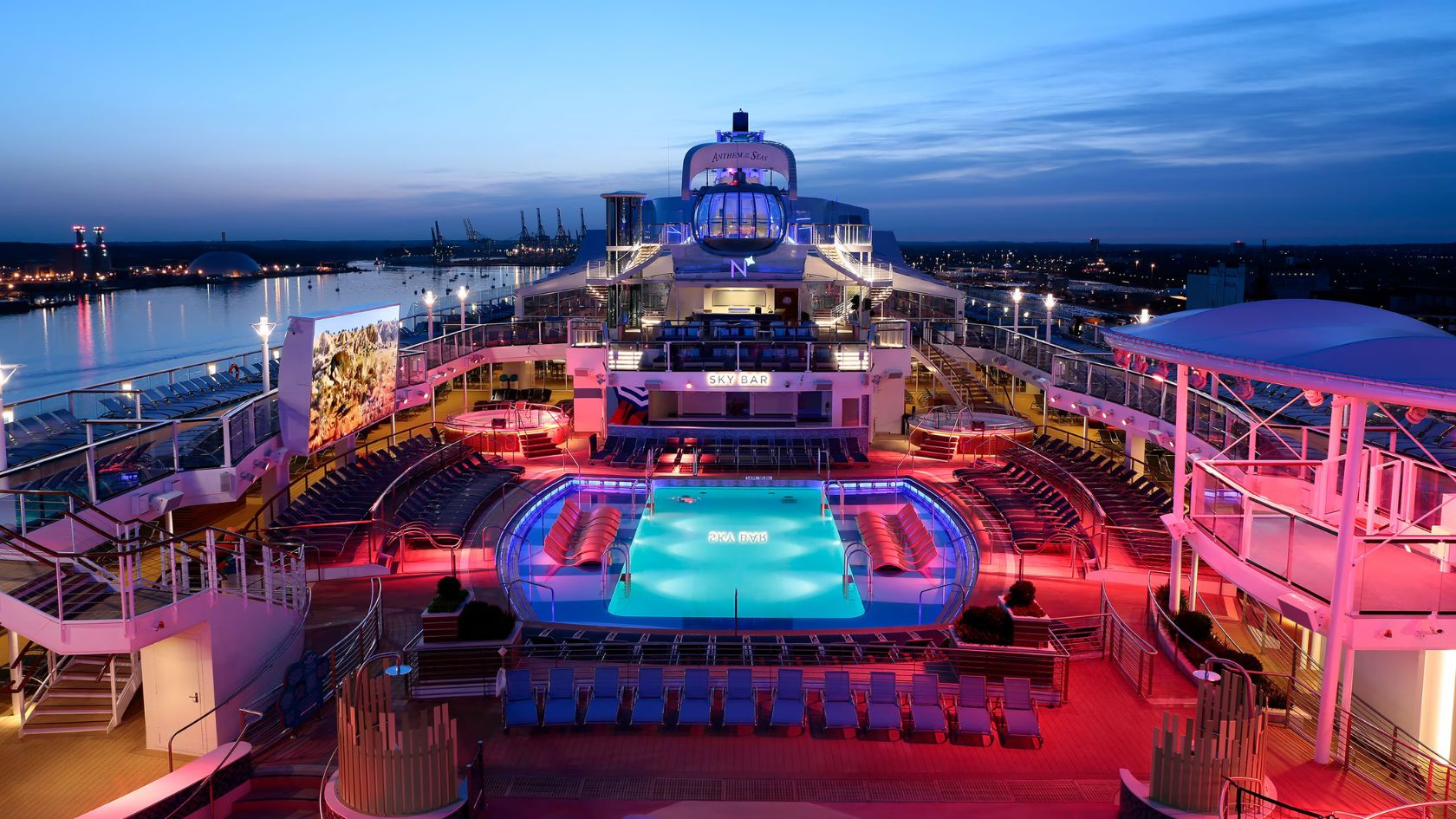 disfrutar del crucero anthem of the seas