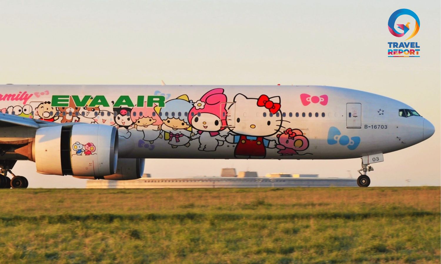 eva air con hello kitty