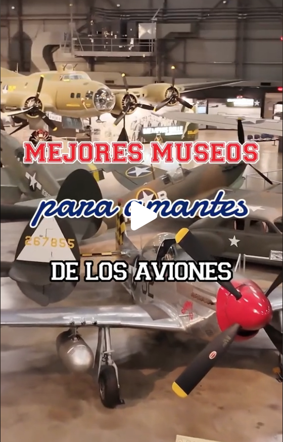 tiktok de los mejores museos de aviacion del mundo