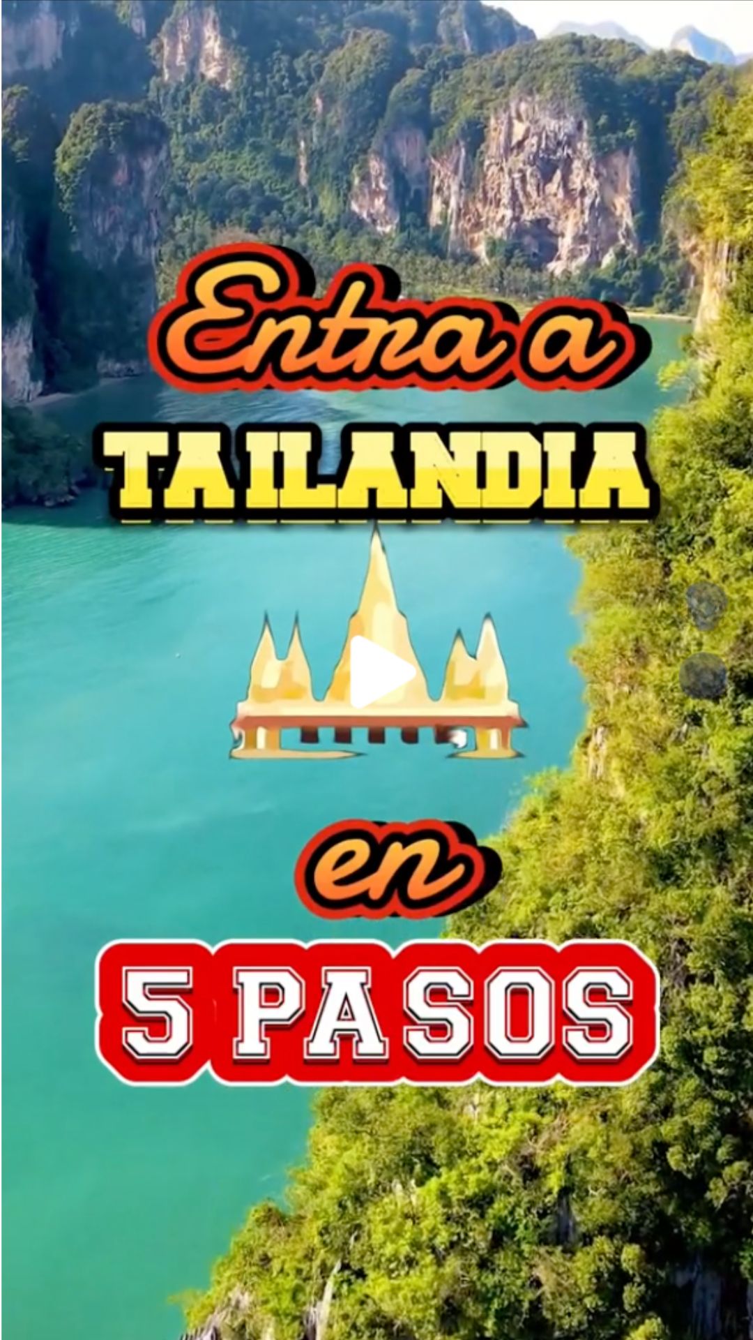 como organizar tu viaje a tailandia tiktok