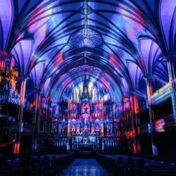 aura en la basilica de notre dame