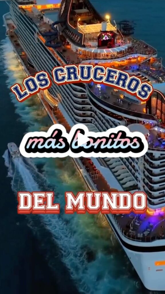 top cruceros mas bonitos