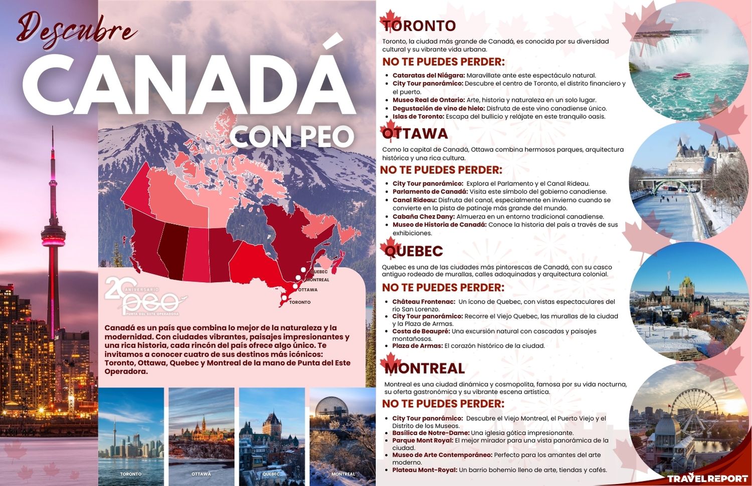 infografía desubre canadá con peo