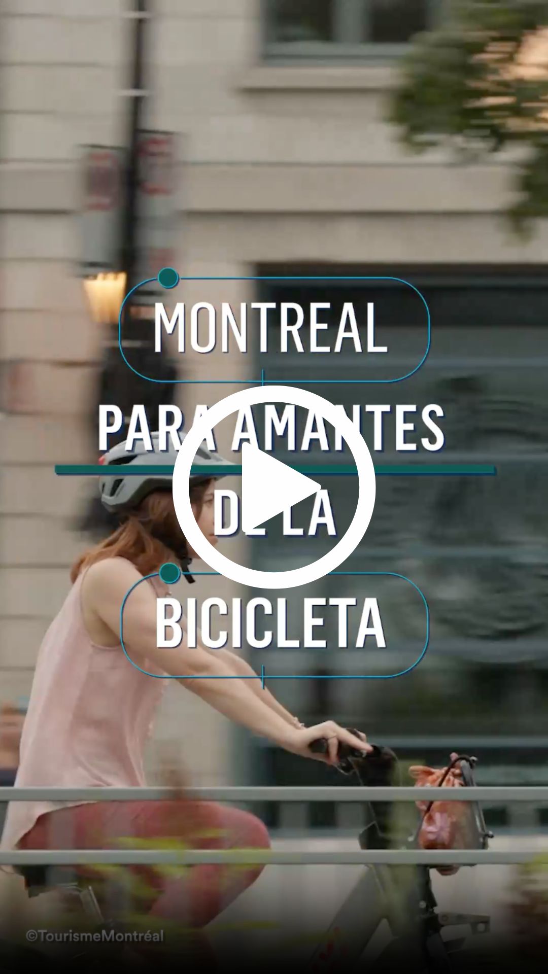 video de itinerario para montreal en bici