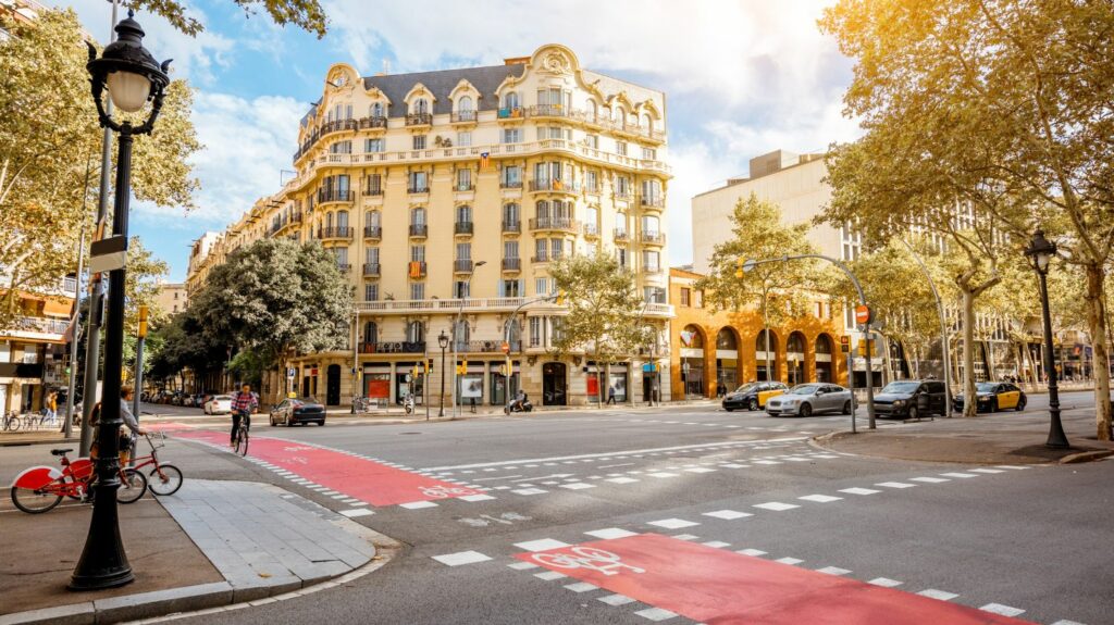 las ramblas en barcelona